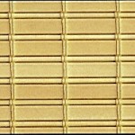 Woven timber blinds light