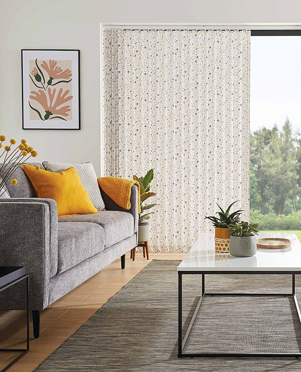 Vertical Blinds living
